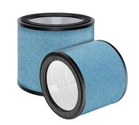 2 x HP072 HP071BRN Activated Carbon Filter for Shark NeverChange Air Puri-fier Compact Pro HP072, HP071BRN, HP070, HP072QGD, HP072UGN, HP072C