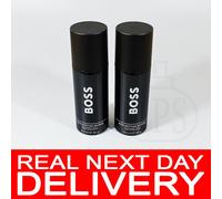 2 x HUGO BOSS BOTTLED BEYOND DEODORANT SPRAY 150ml NEW 2025