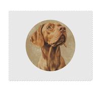 2 x 'Hungarian Vizsla Dog' Microfibre Lens/Glasses Cleaning Cloths (LC00031147)