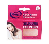 2 X Hush Plugz Silicone Earplugs (Price inclusive of VAT) by Hush Plugz