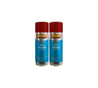 2 x Hycote Red Primer Spray Paint Aerosol Car Multi-Purpose Preparation 400ML