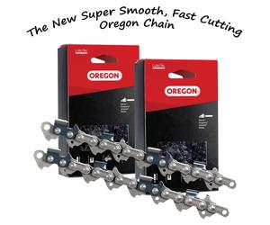 2 x Hyundai 20" P6220C 62cc Chainsaw Saw Chain Pro Quality by Oregon