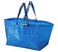 2 X Ikea - 5x Frakta Blue Large Bags - Ideal For Outdoor Use & Storage (Max Load - 25kg)