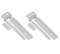 Paxanpax PRF062 Universal Integrated Fridge Freezer Decor Door Mounting & Installation Plastic Sliding Bracket Fixing Kit