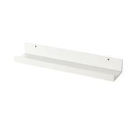2 x IKEA MOSSLANDA picture rail in white, (55 cm).
