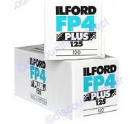 2 x ILFORD FP4 125 CHEAP 120 ROLL BLACK & WHITE FILM by 1st CLASS POST