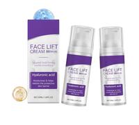 2 x instant moisturising face cream, anti-ageing moisturiser for the face, smoothing and nourishing cream against facial wrinkles, firming cream against sagging skin for all skin types