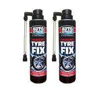 2 x Instant Quick Puncture Repair Car Tyre Fix Sealant Inflates In Seconds 300ml