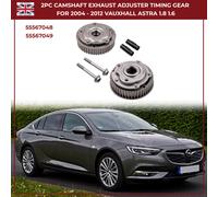 2x Camshaft Exhaust Intake Timing Gear For Vauxhall Insignia MK I 55567049
