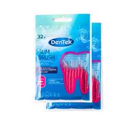 2 x Interdental Brushes 32 Pieces Extra Fine DenTek 2-3 mm Slim Brush Value Pack