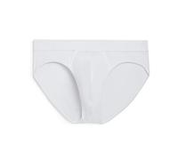 2(X)IST mens Dream Luxe Low Rise Brief, White, S