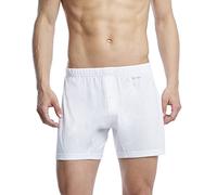2(X)IST mens Pima Cotton Knit Boxer, White, XL