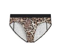2(X)IST mens Sliq BriefBriefs, Mixed Leopard, S