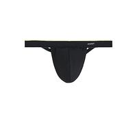 2(X)IST Men's Sliq Micro Y-Back Thong, Deep Black, M