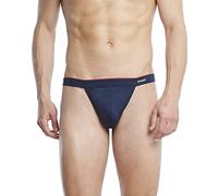 2(X)IST Men's Sliq Micro Y-Back Thong, Varsity Navy, Medium
