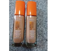 2 x IVORY RIMMEL LASTING RADIANCE FOUNDATION SPF25 30ml