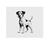 2 x 'Jack Russel Terrier Full Body' Microfibre Lens/Glasses Cleaning Cloths (LC00024031)