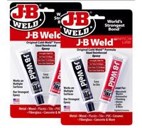 2 X JB Weld Original Cold Weld Steel Reinforced Epoxy Glue Strong Bond JB8265