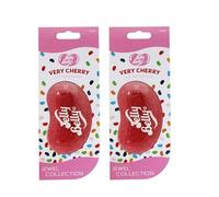 2 x Jelly Belly VERY CHERRY 3D Gel Air Fresheners A1967A