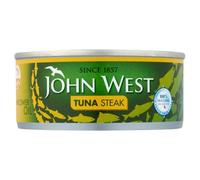 2 x John West Tuna Steak in Sunflower Oil 12 x 160g
