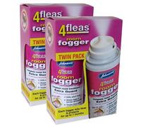 2 X Johnsons Veterinary Flea Killer Bomb Room Fogger Multi pack