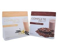 2 x Juice Plus Complete Shake (One Vanilla 480g + One Chocolate 488g Shake) + Free Spoon