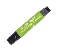 2 X Jumbo Permanent Marker Pen Chisel Tip KF00270 - Black, Pack of 10