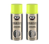 K2 COLOR FLEX Rubber spray L343ZO 400ml Yellow