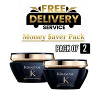 2 x Kerastase Chronologiste Regeneration Mask 200ml Luxury Repair Hair Mask