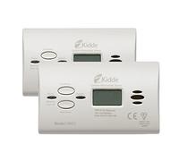 2 x Kidde 7DCO Carbon Monoxide Alarms - Digital Display 10 Year Guarantee