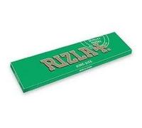 2 X King Size Green Rolling Paper - Full Box of 50 Booklets