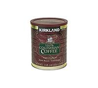 2 X Kirkland Signature 100% Colombian Filter Coffee Supremo Bean Dark Roast Fine Grind 1.36kg