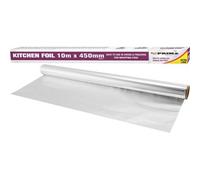 2 X Kitchen Foil 10M X 450mm Oven Freezer Wrapping Food Silver Kitchenware Fresh