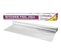 2 X Kitchen Foil 20 X 450mm Oven Freezer Wrapping Food Silver Kitchenware Fresh