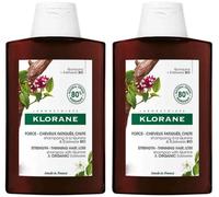 2 X Klorane Quinine, Strength Thinning Hair Loss Shampoo 400ml