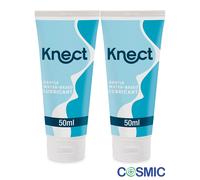 2 X Knect Gentle Personal Water Based Lubricant 50ml - Intimate Lubricant