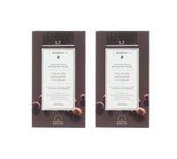 2 x Korres Permanent Hair Colorant Without Ammonia Chocolate 5.7 - FREE SHIPPING