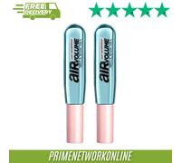 2 X L’Oréal Paris Air Volume Mega Mascara Waterproof Black 100% ORIGINAL ⭐⭐⭐⭐⭐
