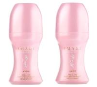 2 x Ladies Avon Perfumed Roll On Anti Perspirant Deodorant 50ml (2 x Imari Naturelle)