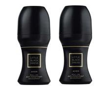 2 x Ladies Avon Perfumed Roll On Anti Perspirant Deodorant 50ml (2 x Little Black Dress)