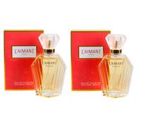 2 x L'Aimant by Coty Eau de Toilet Natural Spray 50ml