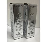 2 x Lancome L'Absolu Rouge Intimatte 3.4g- 274 Killing Me Softly Lipstick