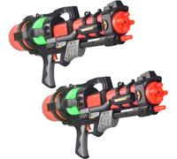 2 x Large 23" Water Gun Pump Action Powerful Water Cannon Pool Garden Toy