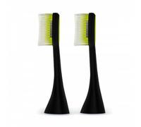 2 x Large Black Soft Tooth Shaft Replacement Heads