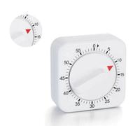 2 X Large Manual Kitchen Egg Cooking Baking Timer 60 Minute Count Down Alarm