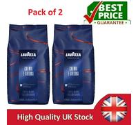 2 X LavAzza Crema E Aroma Coffee Beans, Super Roast, 1kg/2.2lb Bags (Pack of 2)