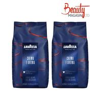 2 X LavAzza Crema E Aroma Coffee Beans, Super Roast, 1kg/2.2lb Bags (Pack of 2)