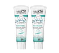 2 x Lavera Sensitive Toothpaste with Chamomile & Fluoride - 75ml