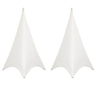 2 x LEDJ Double Sided Speaker Stand Scrim Cover (LEDJ312)