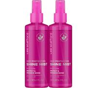 2 X Lee Stafford Original Heat Protection Shine Mist 200ml, for Straighter Hair